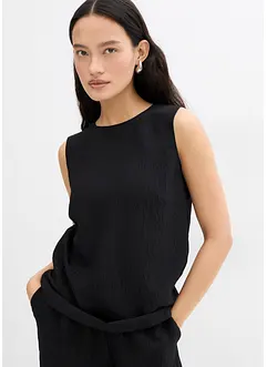 Blousetop van een crinkle-viscosemix, bonprix