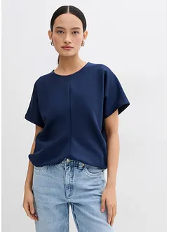 Shirt met gedrapeerde taille, bonprix