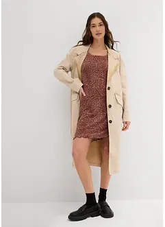 Trenchcoat van twill, bonprix