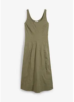 Midi jurk met verticale naden, bonprix