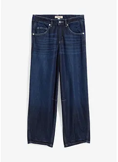 Balloon jeans mid waist, super soft, cropped, bonprix