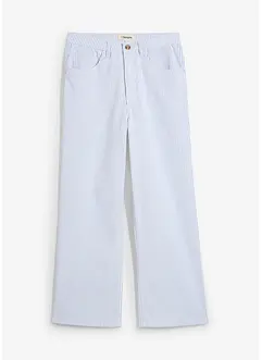 Wide leg jeans high waist, cropped, bonprix