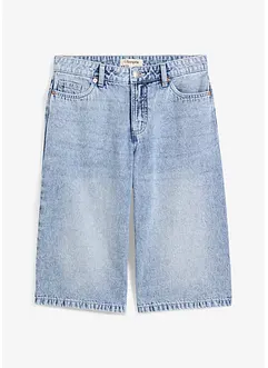 Jeans bermuda mid waist, low stretch, bonprix