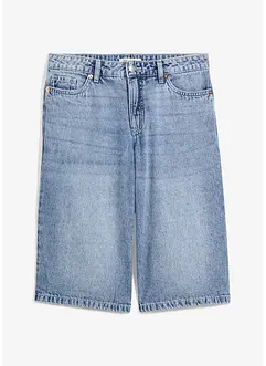 Jeans bermuda mid waist, low stretch, bonprix