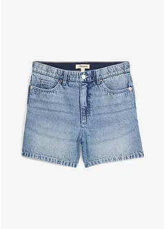 Jeans short high waist, low stretch, bonprix