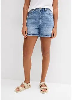 Jeans short high waist, low stretch, bonprix