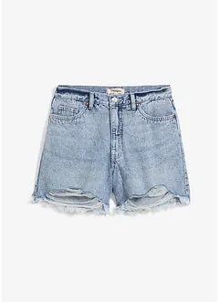 Jeans short high waist, low stretch, bonprix