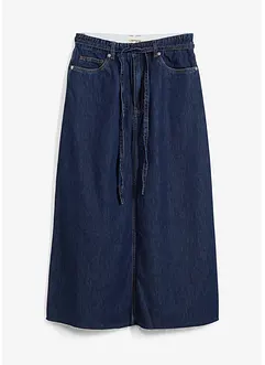 Midi spijkerrok mid waist, superzacht, bonprix