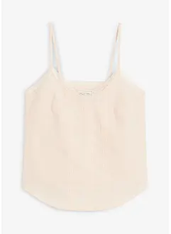 Blousetop met broderie anglaise, bonprix