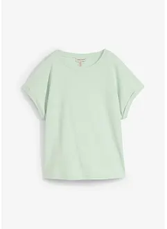 T-shirt met verlengde achterkant van zwaar katoen, bonprix