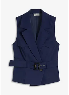 Gilet met riem, bonprix