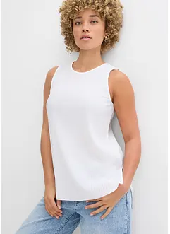 Blousetop met gerecycled polyester, bonprix