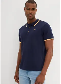 Piqué poloshirt van biologisch katoen (set van 2), bonprix