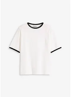 Shirt met kanten rand, bonprix