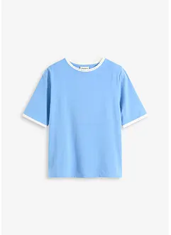 Shirt met kanten rand, bonprix