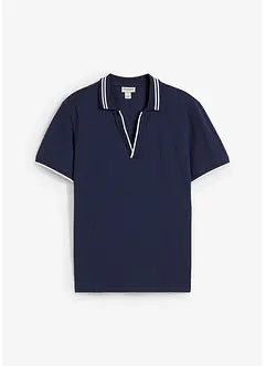 Poloshirt met V-hals, bonprix