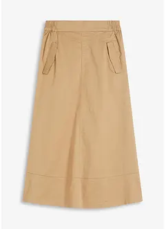 Midi rok van puur katoen, bonprix