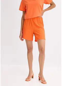 Jersey short van lichte crèpe, bonprix