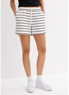 Sweat short in een katoen-wolmix, bonprix