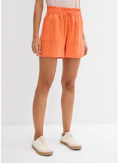 Paperbag short van een soepele Lyocellmix, bonprix