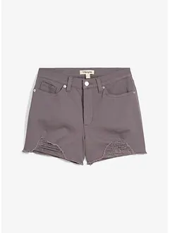 High waist short van twill, bonprix