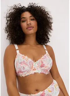 Minimizer bh met beugels en delicaat borduursel met print, bonprix