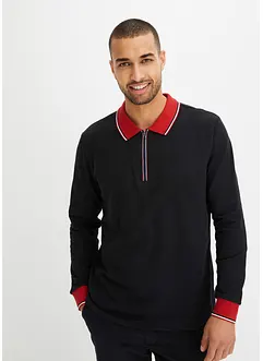 Poloshirt met lange mouwen, bonprix
