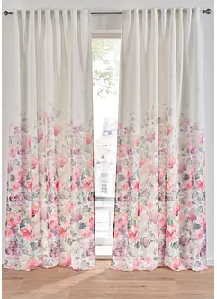 Gordijn met bloemenprint (1 stuk), bonprix