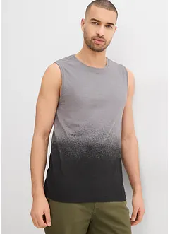 Muscle shirt met kleurverloop van biologisch katoen, slim fit, bonprix
