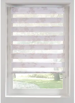 Duo rolgordijn met bloemenprint, bonprix