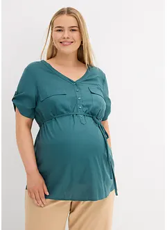 Zwangerschapsblouse/voedingsblouse van viscose, bonprix