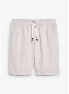 Bermuda met linnen, regular fit, bonprix