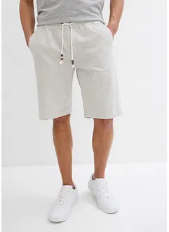 Bermuda met linnen, regular fit, bonprix