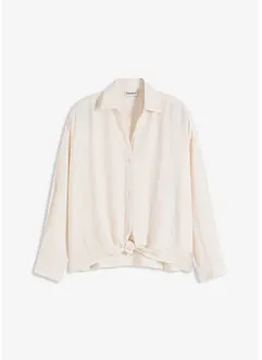 Blouse van licht crêpe, bonprix