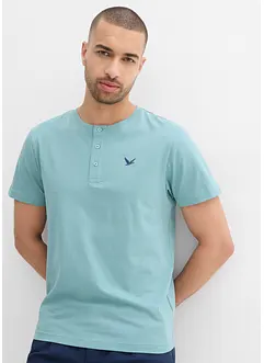Henley shirt van biologisch katoen (set van 3), bonprix