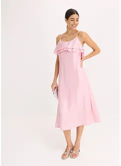 Midi jurk met volants, bonprix