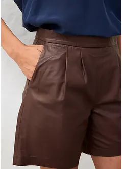 Leren broek van nappaleer, bonprix