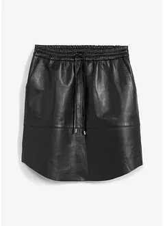 Leren rok van lamsnappa, bonprix