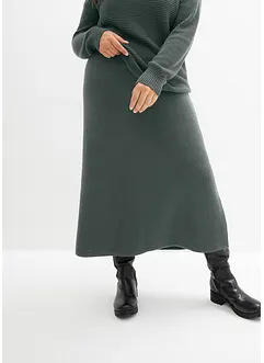 Gebreide rok in lichte A-lijn, bonprix