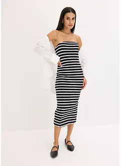 Strapless jurk, bonprix