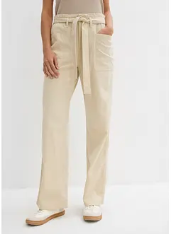 7/8 broek met comfortband van puur katoen, bonprix