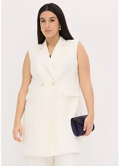 Lang mouwloos vest, bonprix
