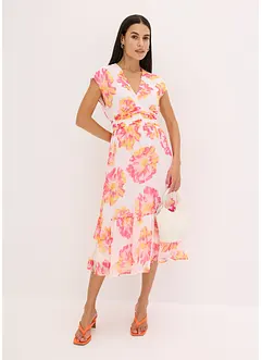 Gedessineerde midi jurk, bonprix