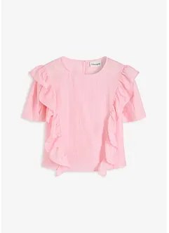 Blouse met volants, bonprix