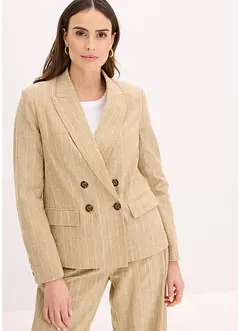 Blazer met linnen, bonprix