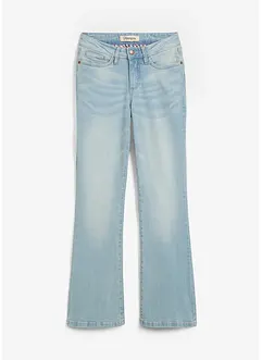 Bootcut stretch jeans, mid waist, bonprix