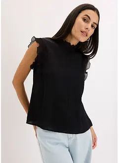 Blouse met volants, bonprix