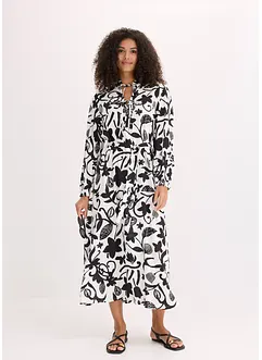Kaftan jurk van soepele viscose, bonprix