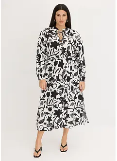 Kaftan jurk van soepele viscose, bonprix