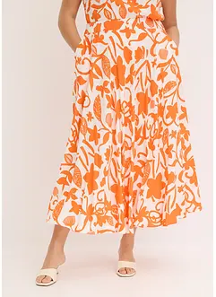 Maxirok van soepele viscose, bonprix